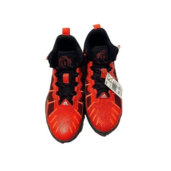 Adidas D ROSE SON OF CHI SHOES Core Black / Cloud White / Solar Red - Picture 12 of 15